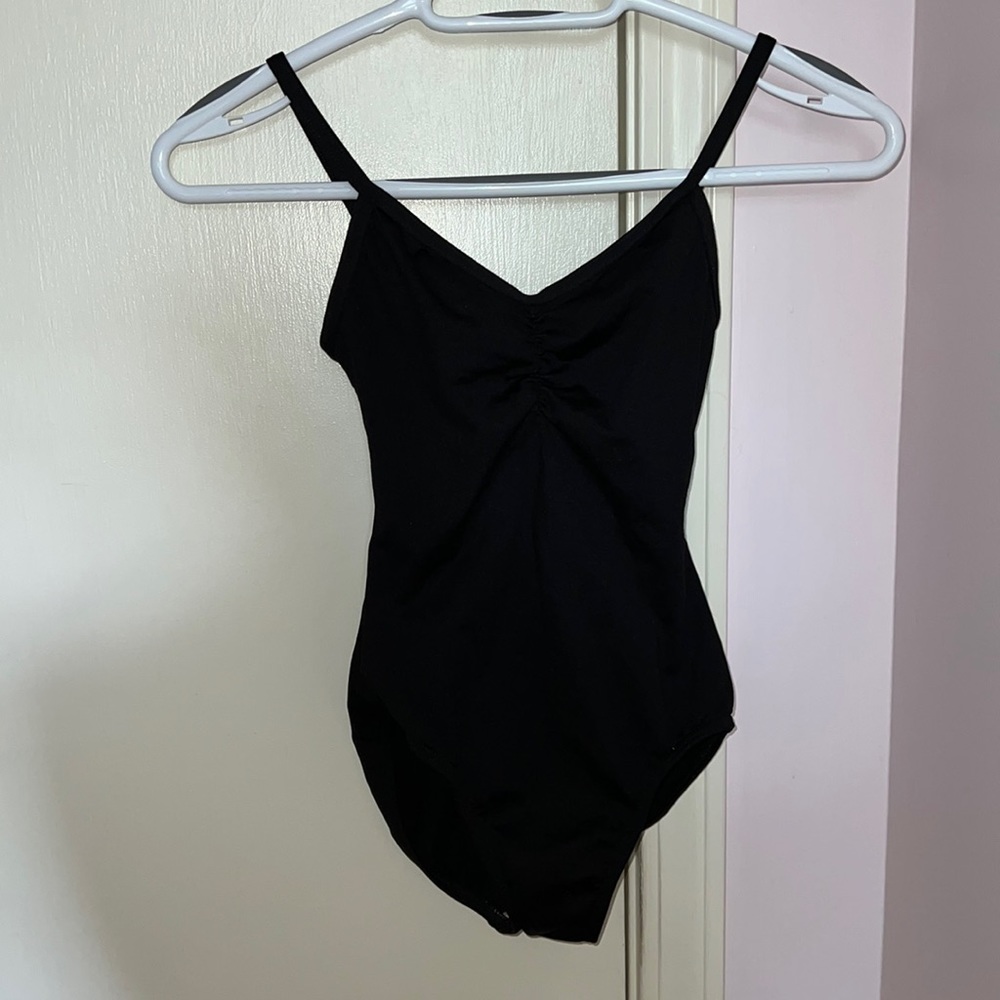 black leotard